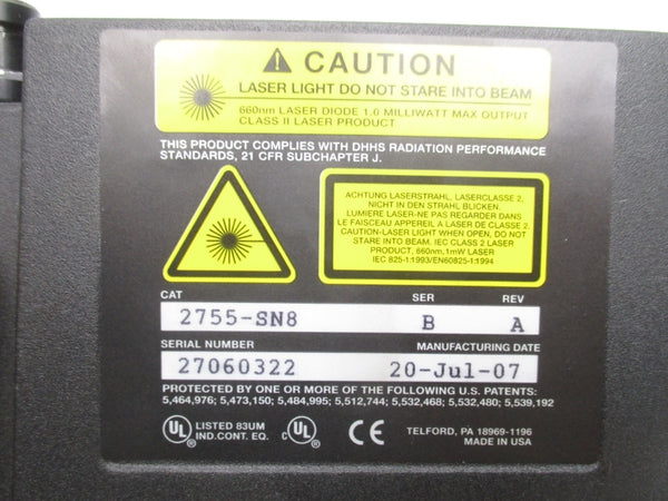 ACCU-SORT 2755-SN8 SER. B NSMP