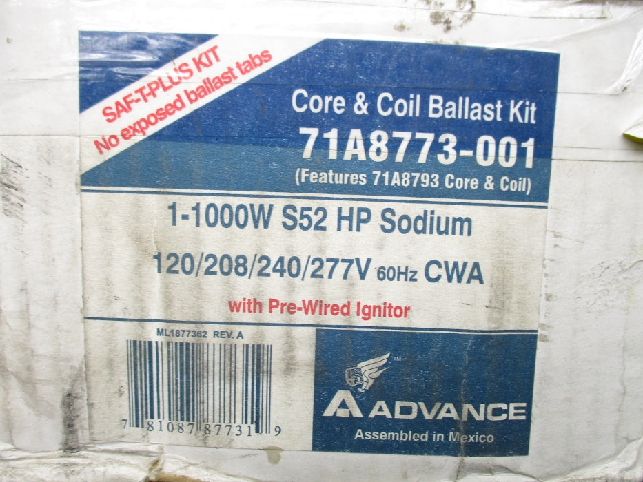 ADVANCE 71A8773-001 277VAC NSMP