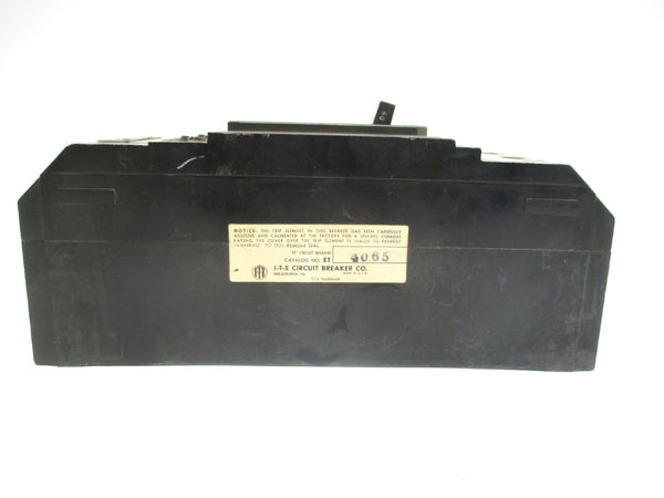 I-T-E CIRCUIT BREAKER ET4065 50A 600VAC UNMP
