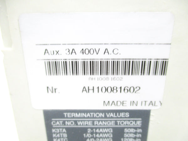 ABB AH10081602 1SDA037335R1 50A 600V NSMP