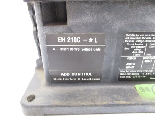 ABB EH210C-AFL 120V 300A UNMP