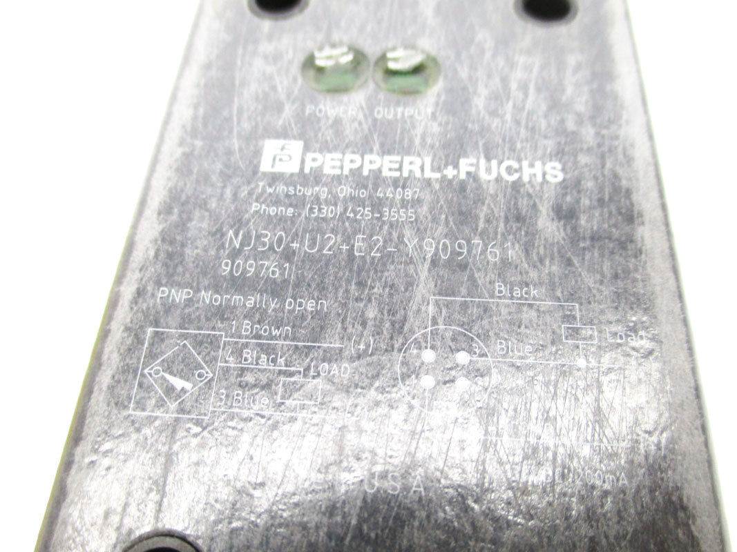 PEPPERL+FUCHS NJ30+U2+E2-Y909761 30VDC 200MA UNMP