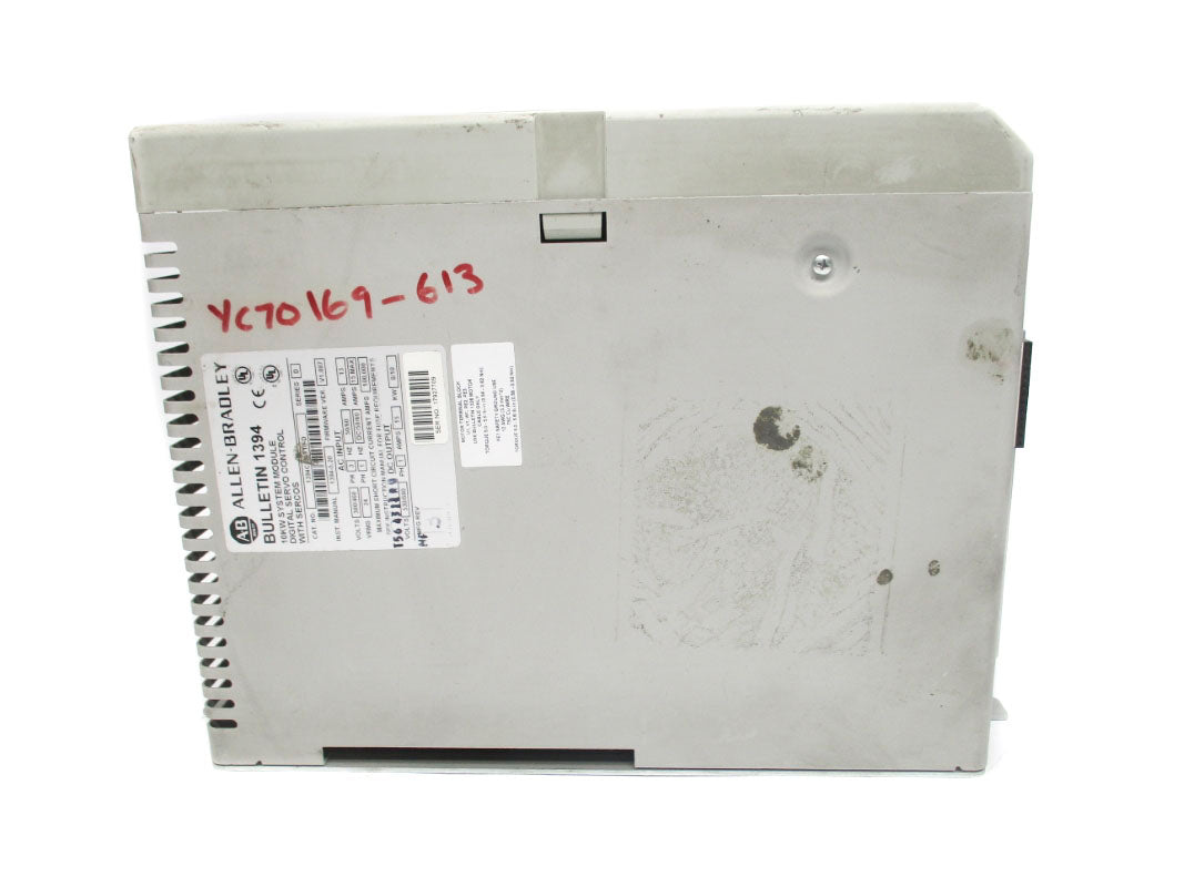 ALLEN BRADLEY 1394C-SJT10-D SER. D 380/460V 15A F/W V1.087 UNMP