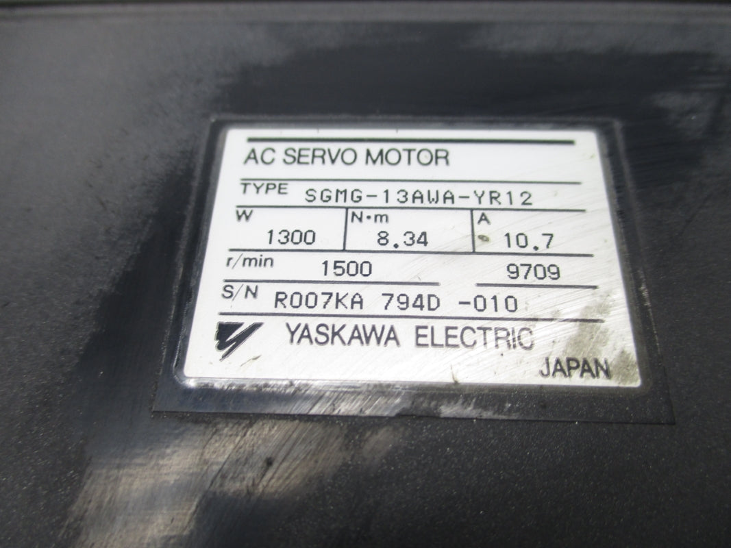 YASKAWA SGMG-13AWA-YR12 UNMP
