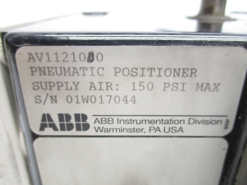ABB AV1121000 150PSI UNMP