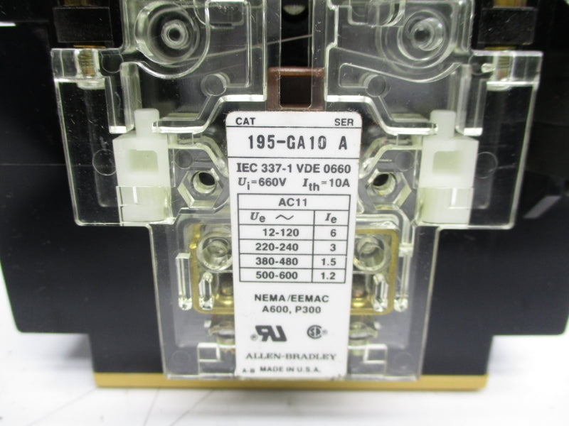 ALLEN BRADLEY 100-A75ND3 SER. C 110/120V 75A NSNP