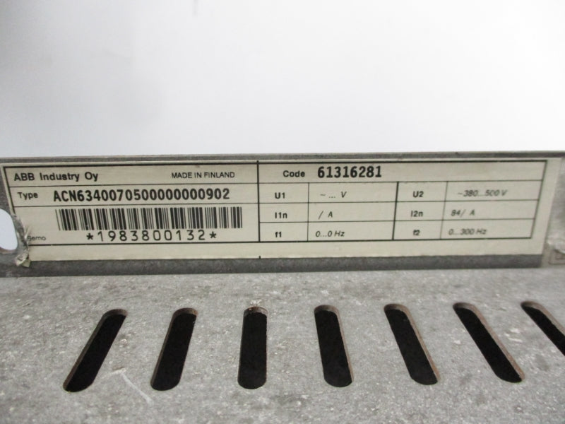 ABB ACN6340070500000000902 380-500V 84A UNMP