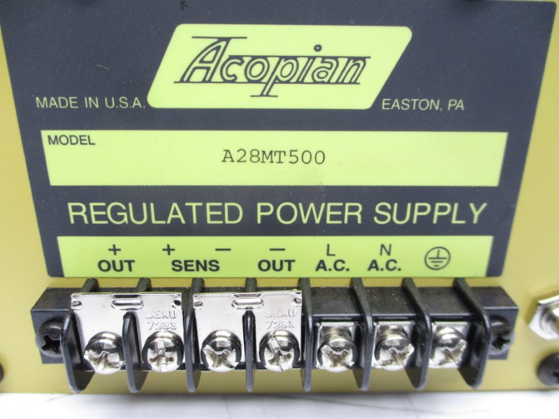 ACOPIAN A28MT500 NSMP