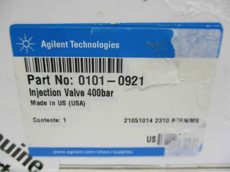 AGILENT TECHNOLOGIES 0101-0921 400 BAR NSFS