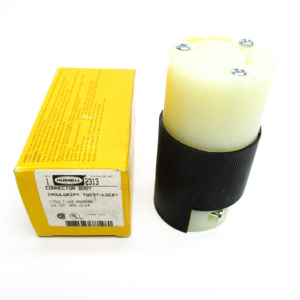 HUBBELL 2313 125V 20A NSMP