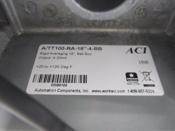 ACI A/TT100-RA-18"-4-BB NSMP
