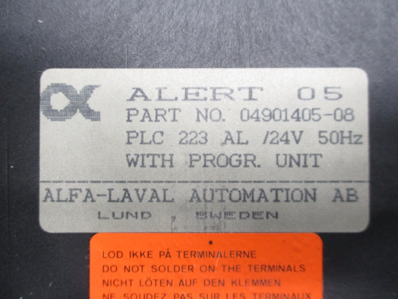 ALFA LAVAL 04901405-08 24V NSMP