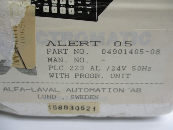 ALFA LAVAL 04901405-08 24V NSMP