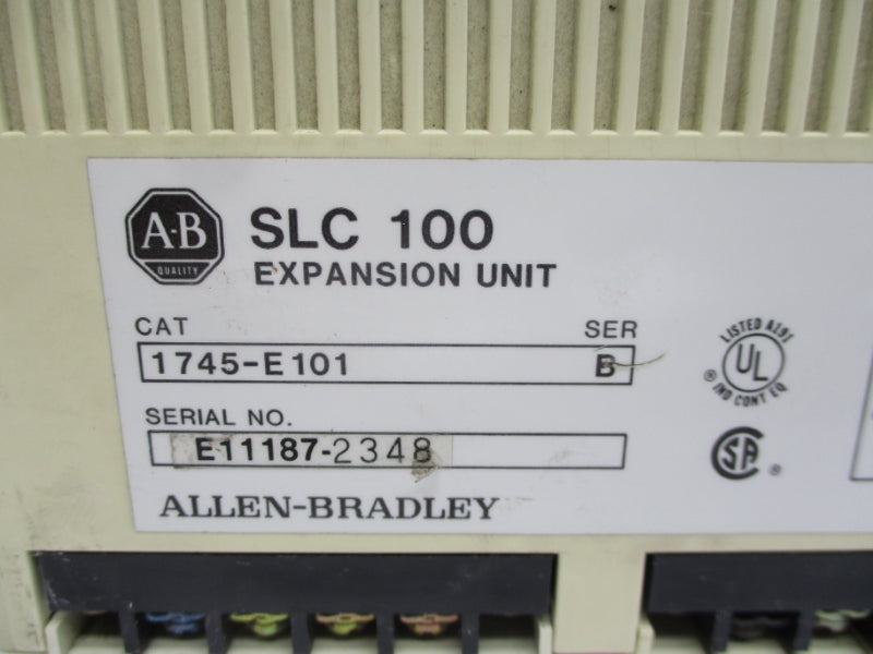 ALLEN BRADLEY 1745-E101 SER. B 10-250VAC 15A NSNP
