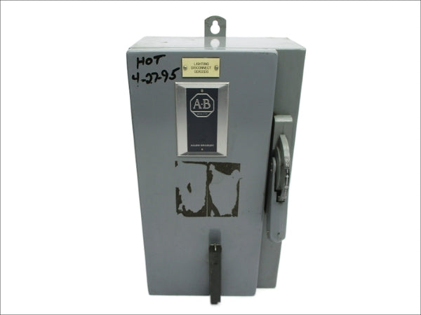 ALLEN BRADLEY 1494F-JNC633 SER. B 600VAC 30A UNMP