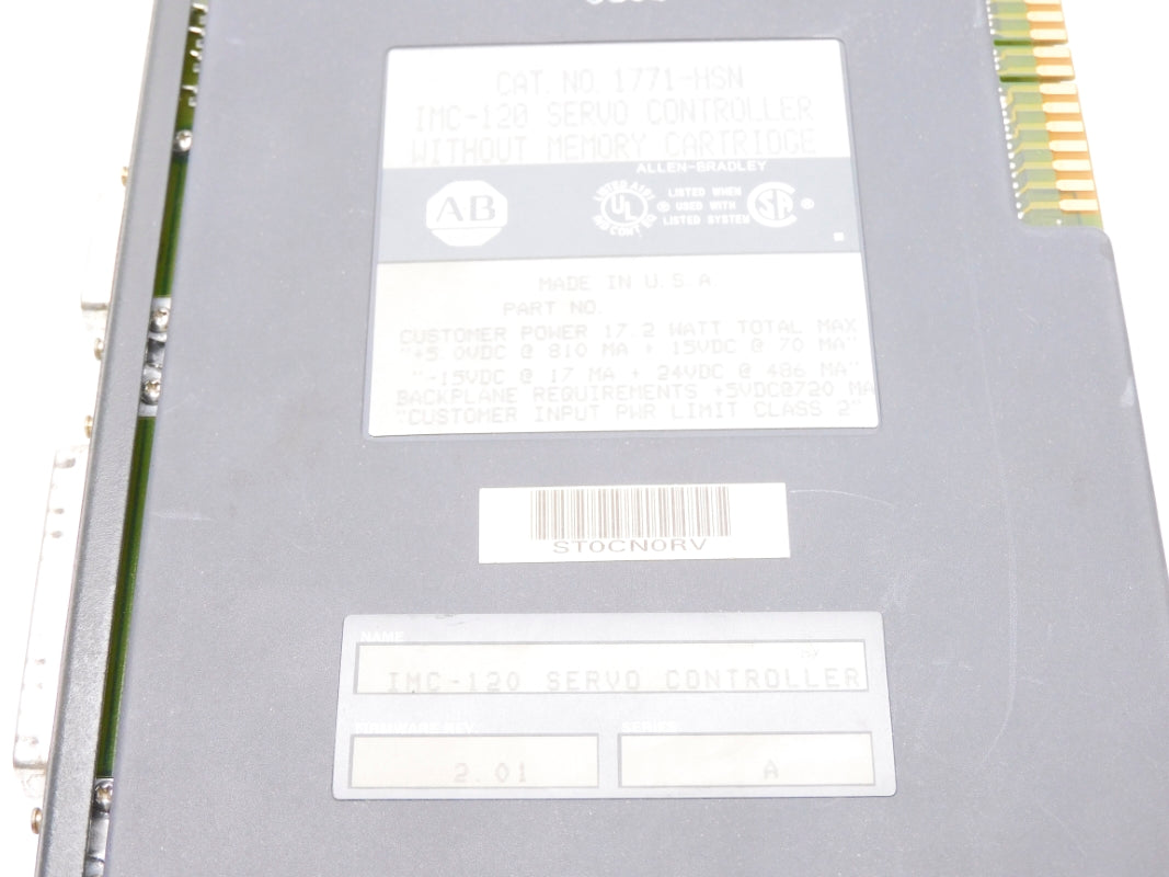 ALLEN BRADLEY 1771-HSN SER. A F/W 2.01 UNMP