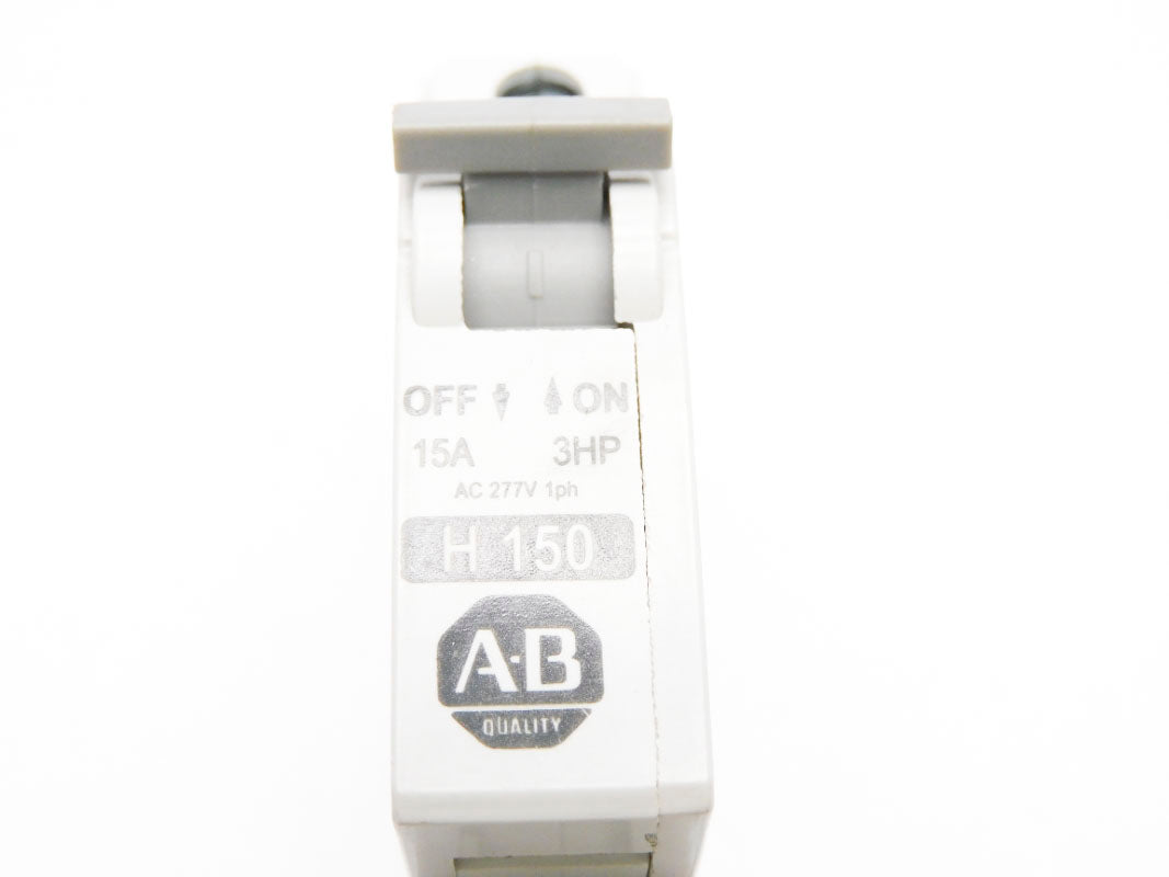 ALLEN BRADLEY 1492-CB1H150 SER. C 15A 277V (AS PICTURED) NSNP