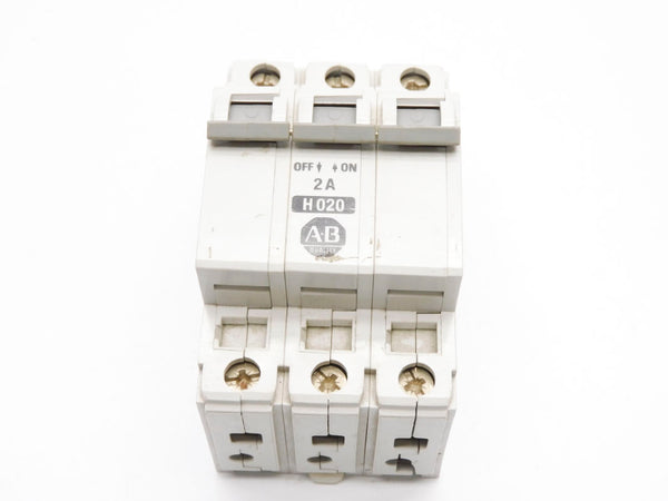 ALLEN BRADLEY 1492-CB3H020 SER. B 2A 480V UNMP