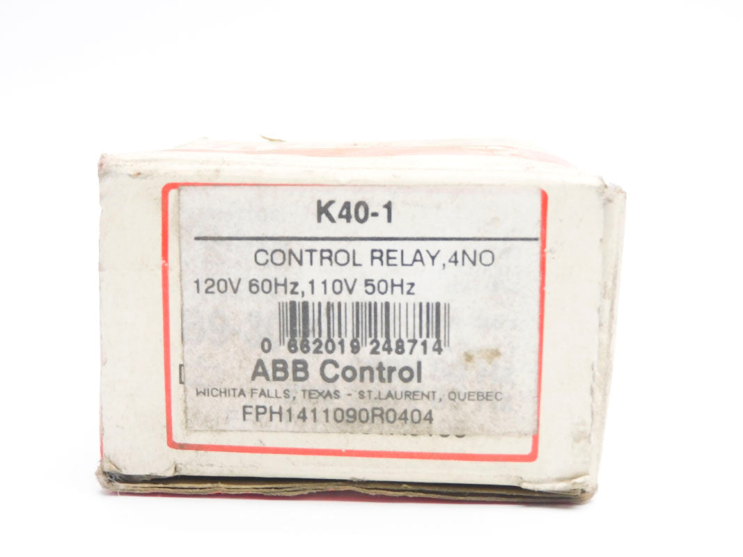 ABB FPH1411090R0404 K40-1 120/110V NSMP
