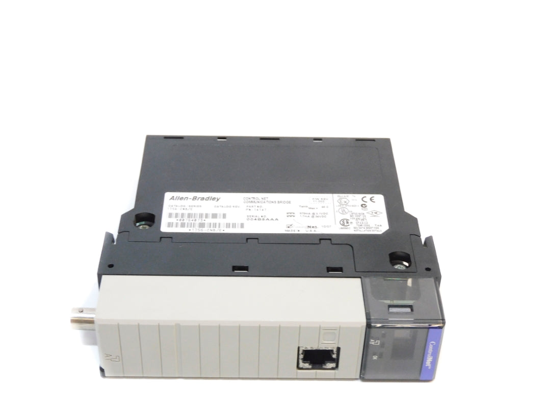ALLEN BRADLEY 1756-CNB SER. E F/W 11.003 24VDC UNMP