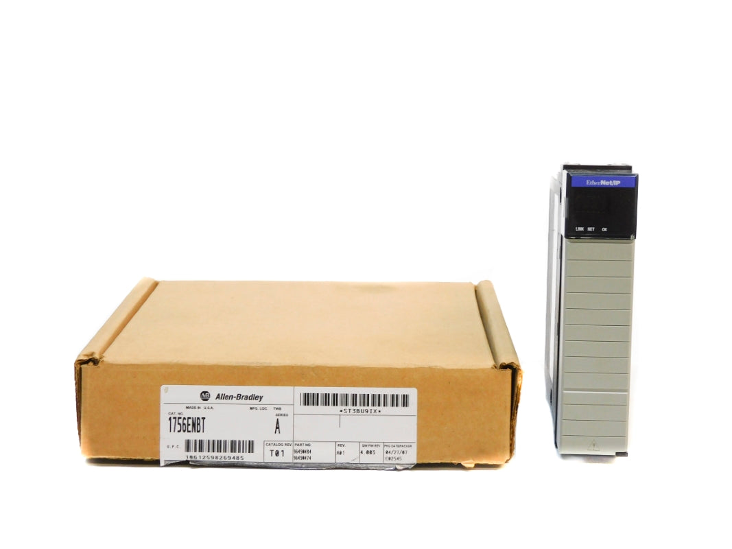 ALLEN BRADLEY 1756-ENBT SER. A F/W 4.003 24VDC NSMP