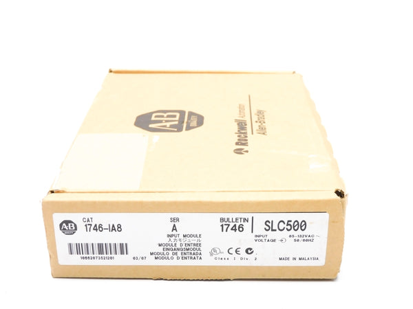 ALLEN BRADLEY 1746-IA8 SER. A DATE: 2007 NSFS