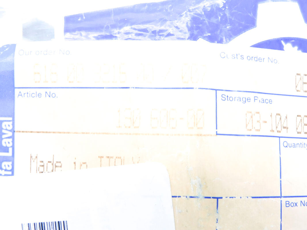 ALFA LAVAL 190606-00 NSMP