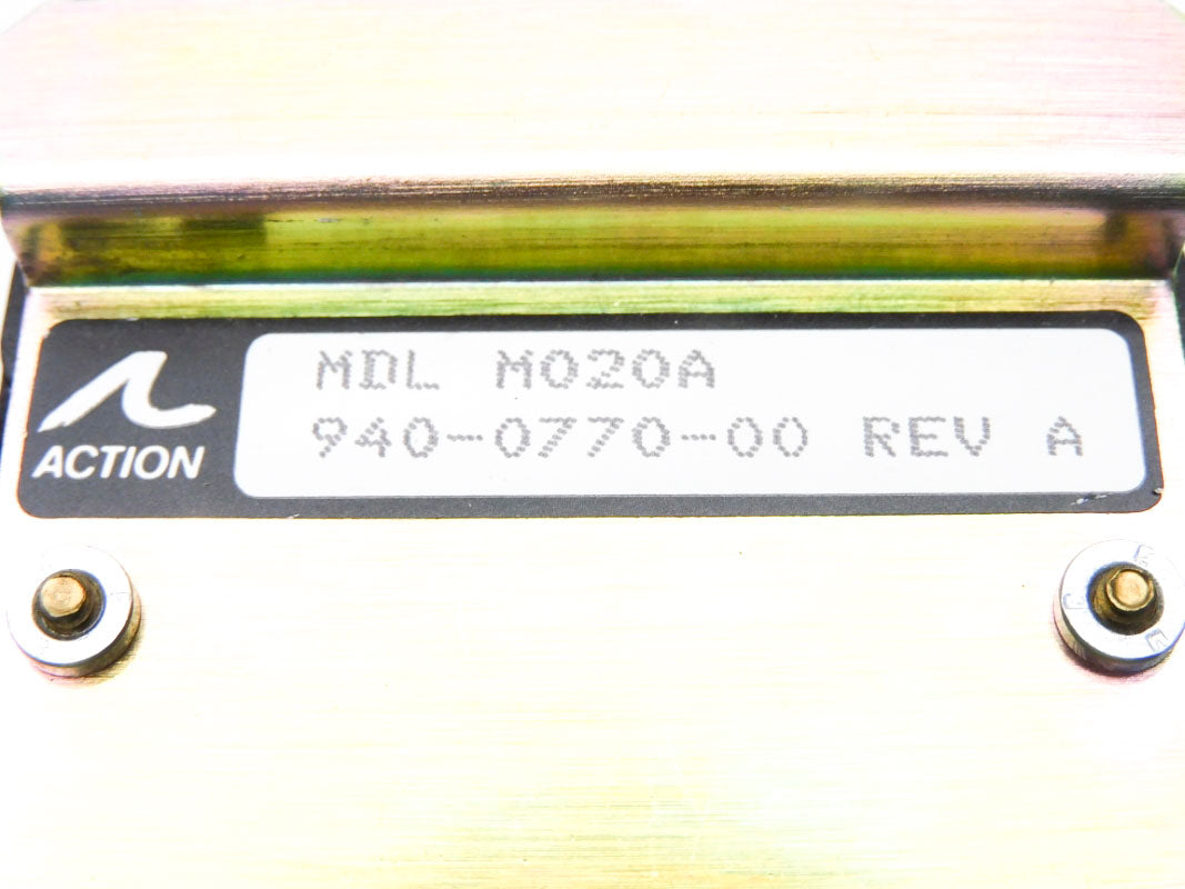 ACTION M020A 940-0770-00 NSNP