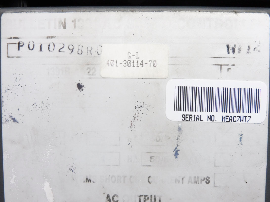 ALLEN BRADLEY 1391B-AA22 REMAN