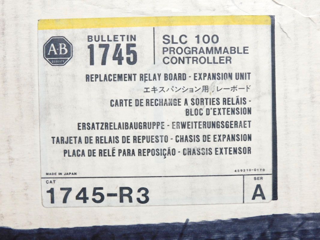 ALLEN BRADLEY 1745-R3 SER. A NSMP