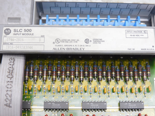 ALLEN BRADLEY 1746-IB16 SER. B 10-30VDC UNMP