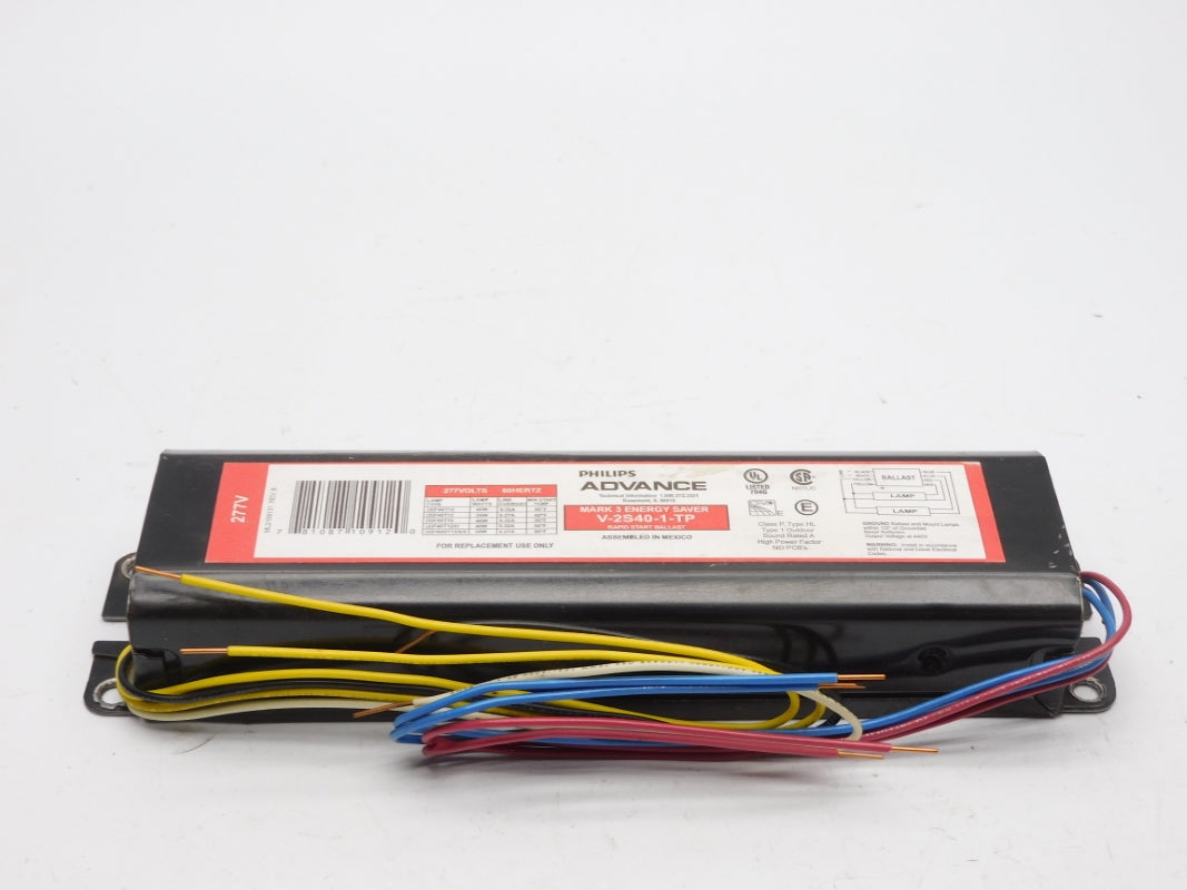 ADVANCE V2S40TP F40T12 277V 0.32A NSMP