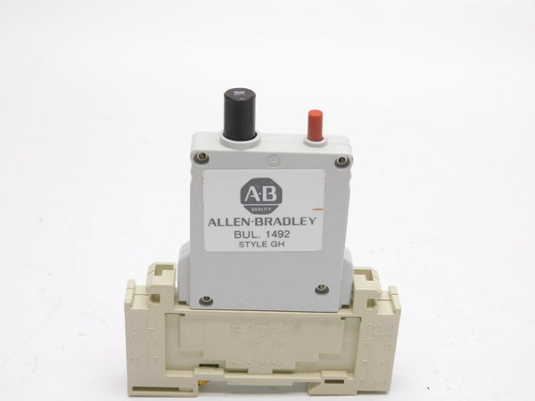 ALLEN BRADLEY 1492-GHA100 SER. A 125VAC 10A (BK/YL) NSMP