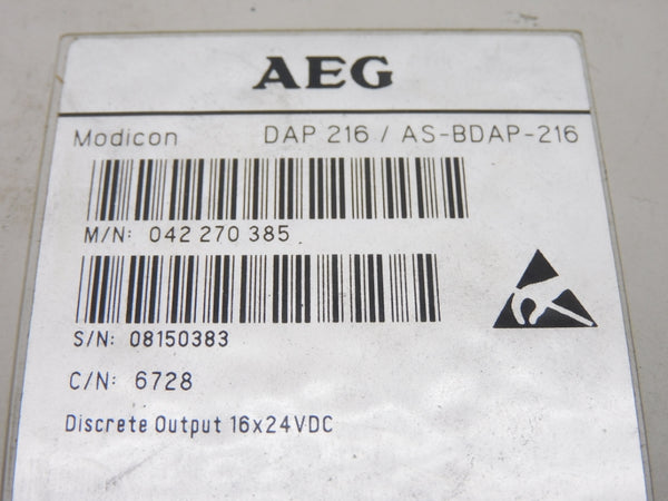 AEG DAP216/AS-BDAP-216 24VDC UNMP