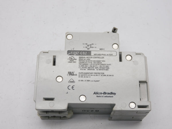 ALLEN BRADLEY 1492-CB2H030 SER. C 480V 3A UNMP