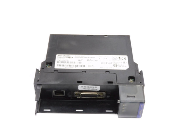 ALLEN BRADLEY 1756-ENET SER. A F/W 1.18 24VDC (NO DOOR) UNMP