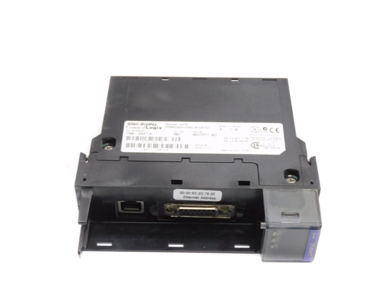 ALLEN BRADLEY 1756-ENET SER. A F/W 1.18 24VDC (NO DOOR) UNMP