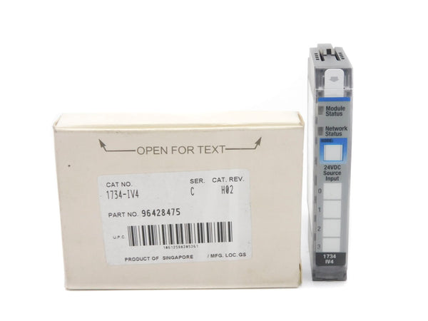 ALLEN BRADLEY 1734-IV4 SER. C 24VDC F/W 3.022 NSMP
