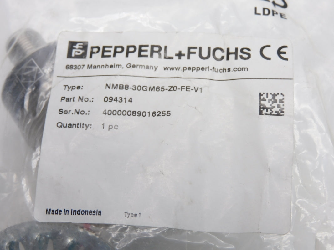PEPPERL+FUCHS NMB8-30GM65-Z0-FE-V1 094314 6-30VDC NSMP