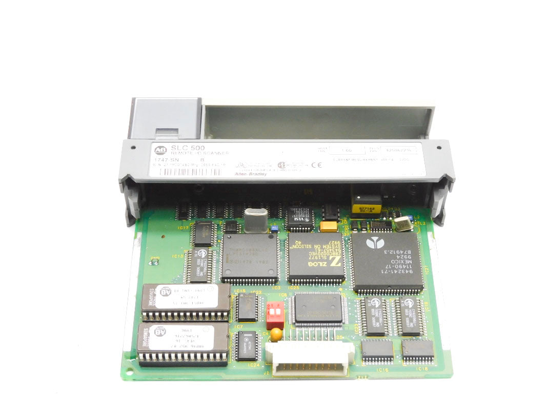 ALLEN BRADLEY 1747-SN SER. B F/W 1.0B 5VDC (NO TERMINAL) UNMP