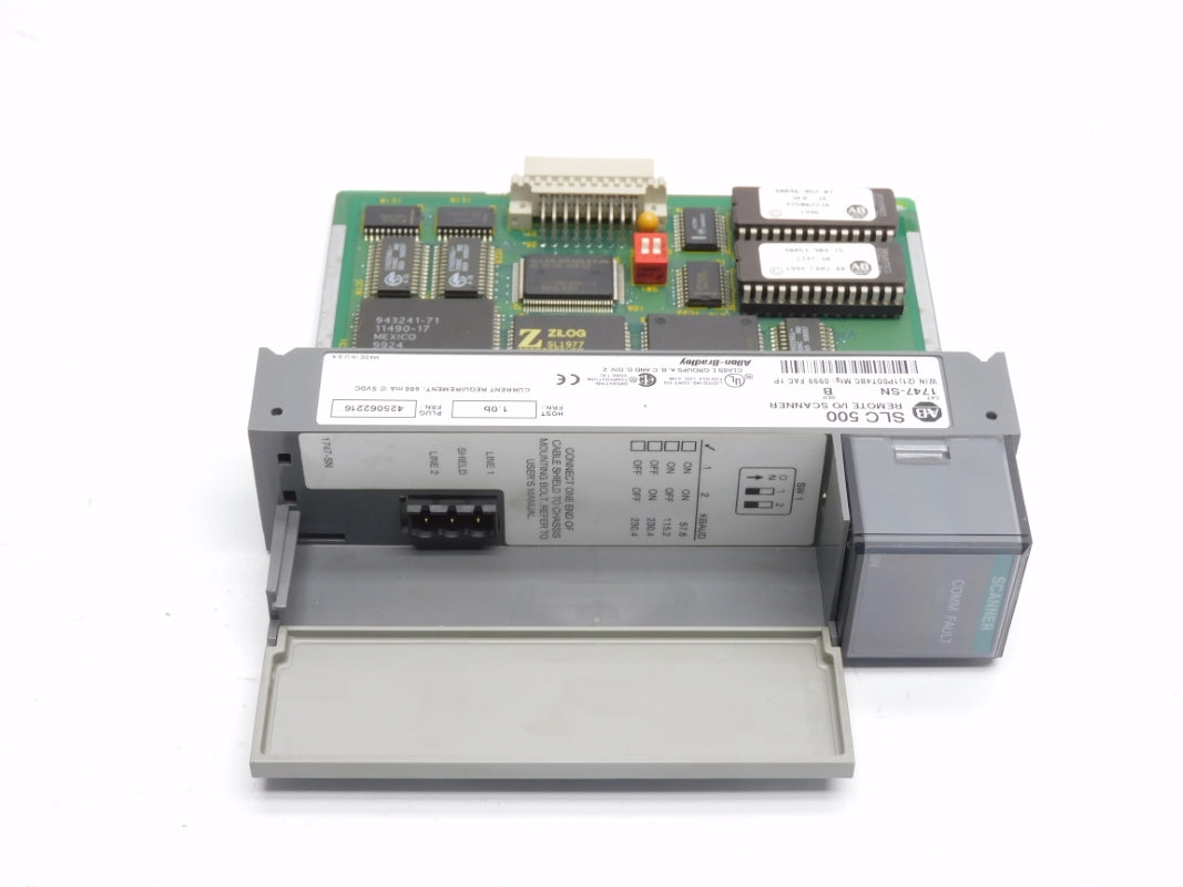 ALLEN BRADLEY 1747-SN SER. B F/W 1.0B 5VDC (NO TERMINAL) UNMP