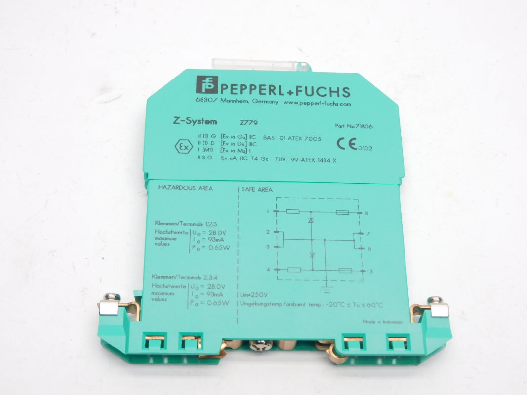 PEPPERL+FUCHS Z779 071806 250V NSMP