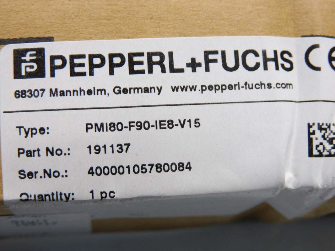PEPPERL+FUCHS PMI80-F90-IE8-V15 191137 18-30VDC NSMP