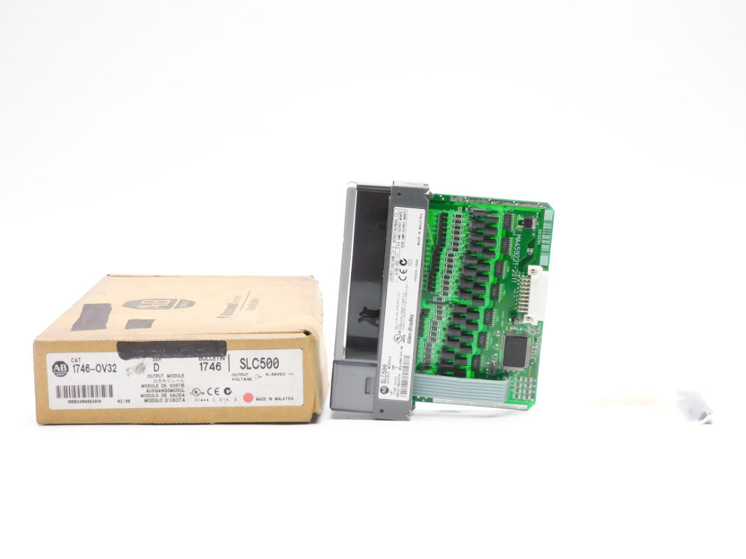 ALLEN BRADLEY 1746-OV32 SER. D 5-50VDC 0.5A NSMP