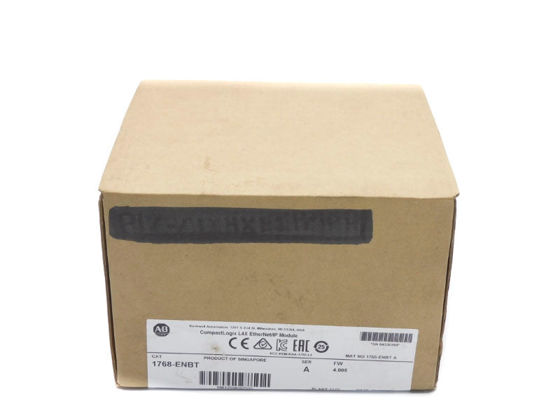 ALLEN BRADLEY 1768-ENBT SER. A F/W 4.005 DATE: 2018 NSFS