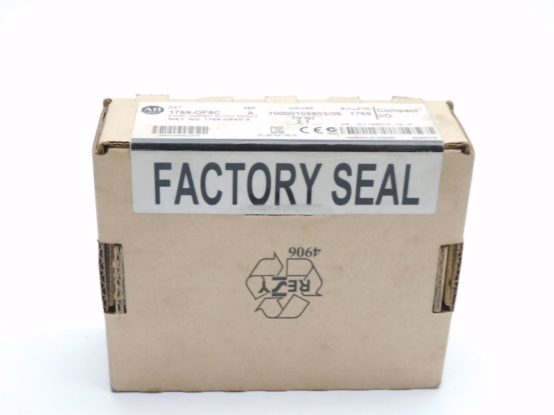 ALLEN BRADLEY 1769-OF8C SER. A F/W 2.1 DATE: 2015 NSFS