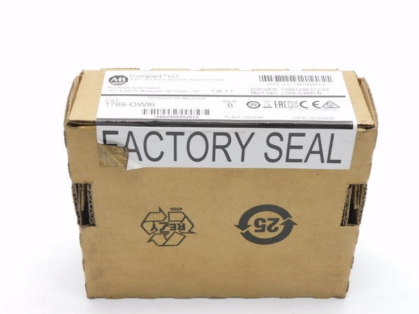 ALLEN BRADLEY 1769-OW8I SER. B F/W 3.1 DATE: 2018 NSFS