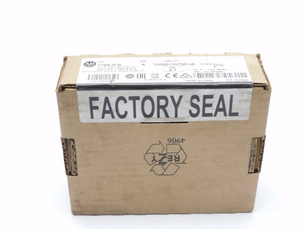 ALLEN BRADLEY 1769-IF4I SER. A F/W 2.1 DATE: 2019 NSFS
