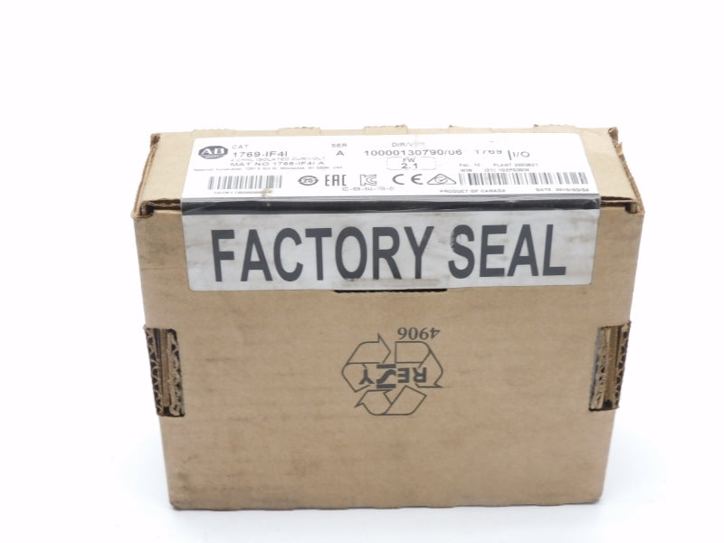 ALLEN BRADLEY 1769-IF4I SER. A F/W 2.1 DATE: 2019 NSFS