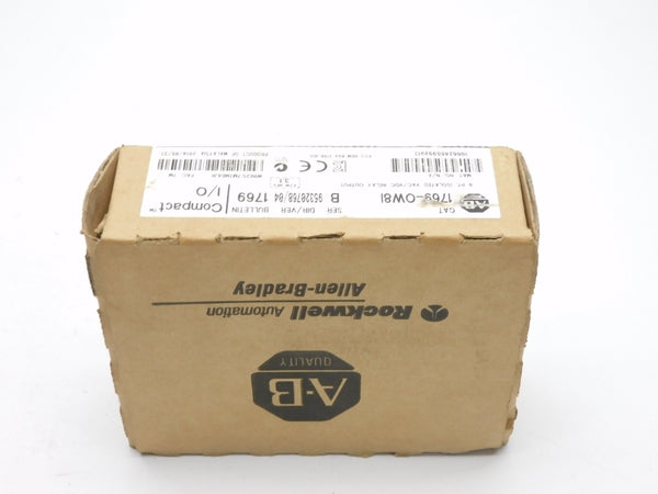 ALLEN BRADLEY 1769-OW8I SER. B F/W 3.1 DATE: 2014 NSFS